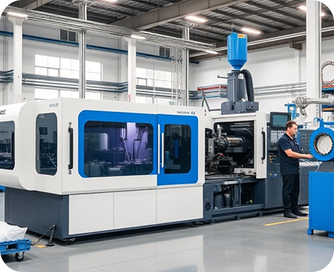 대형 사출 성형기