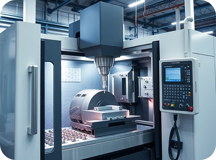 금형 가공 illustration